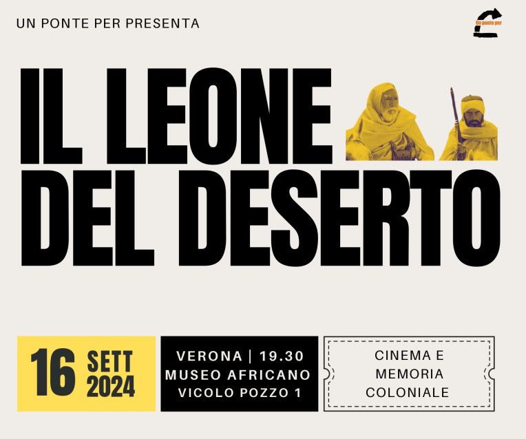 Proiezione del film “Il leone del deserto”